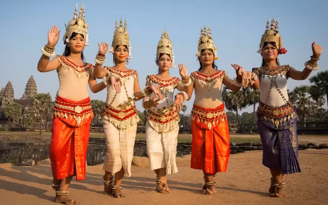 Cambodia Traditional Costume and National Dress Cambodia Top 3 Sampot Clothing Fashion 5 Why does Cambodian traditional clothing influence India