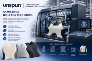 New Category of Apparel Production With 3D Weaving and Automation