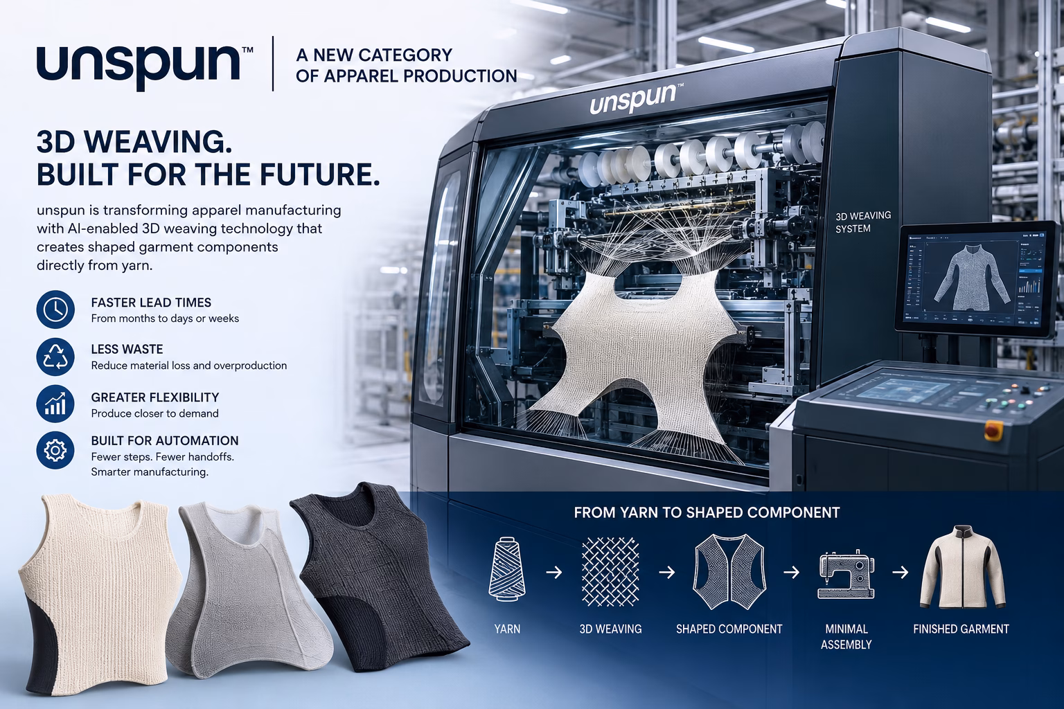 New Category of Apparel Production With 3D Weaving and Automation 1 Apparel Production With 3D Weaving