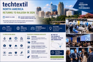 Techtextil North America Returns to Raleigh in 2026 With Focus on Innovation and Sustainability